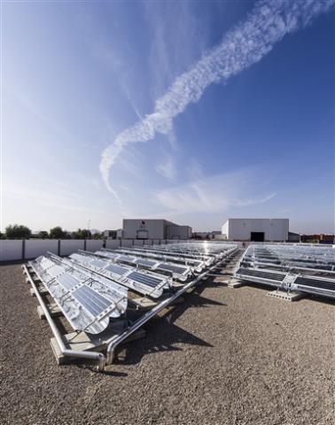 SRB Solar field in Valencia