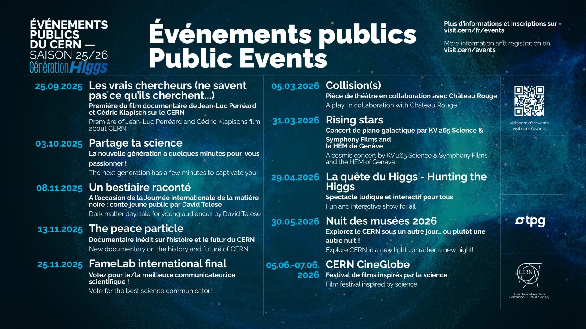 CERN launches Generation Higgs, its new cultural season, with Cédric Klapisch on 25 September