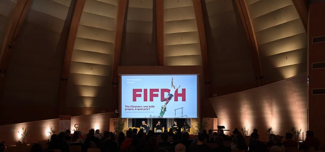 Swiss Premiere of “The Cleaners”