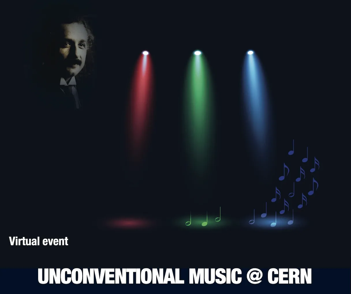 (Postponed) Concert virtuel de musique non conventionnelle au CERN à l’occasion des 100 ans du prix Nobel d’Albert Einstein