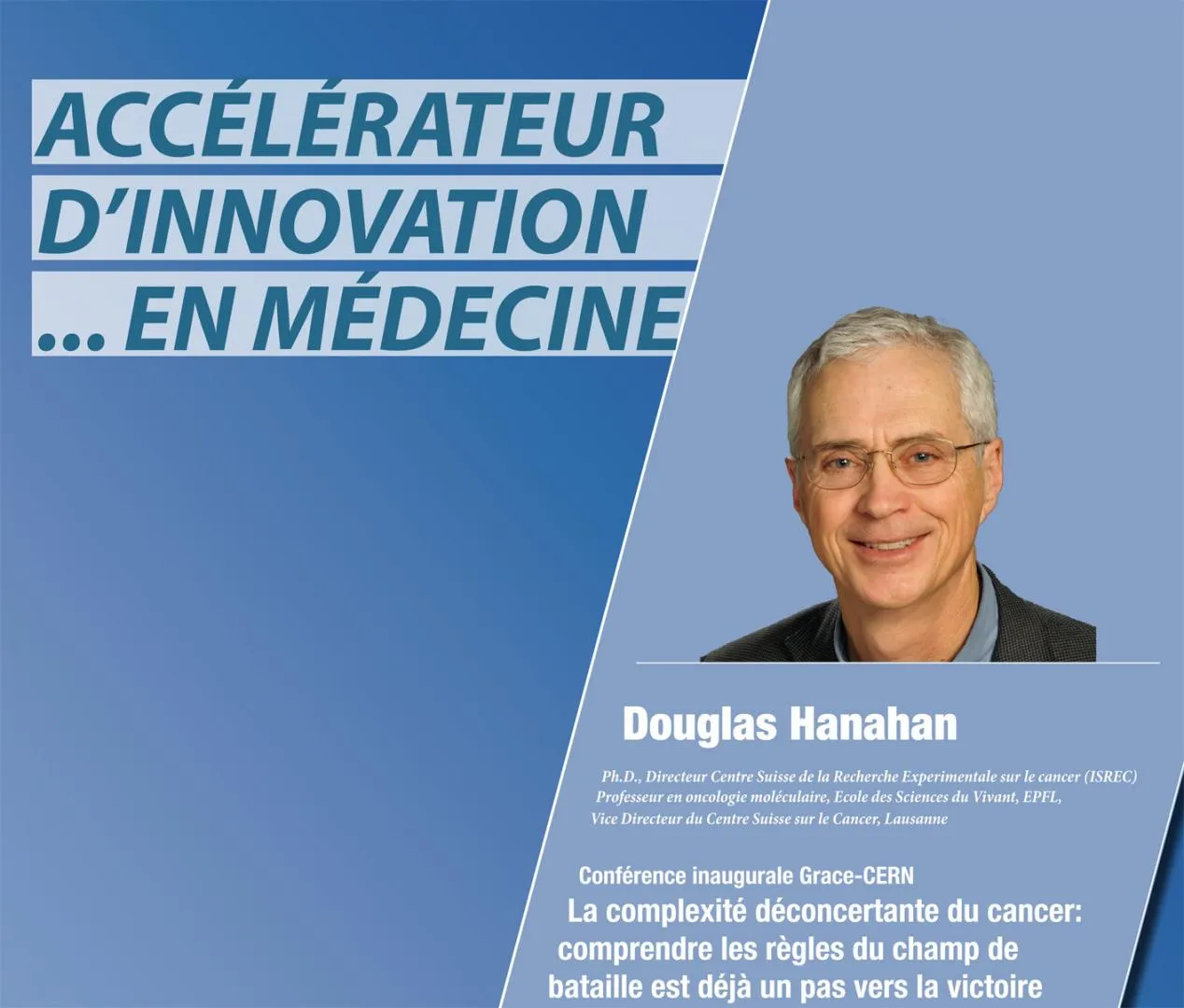 Conférence publique sur la thérapie du cancer