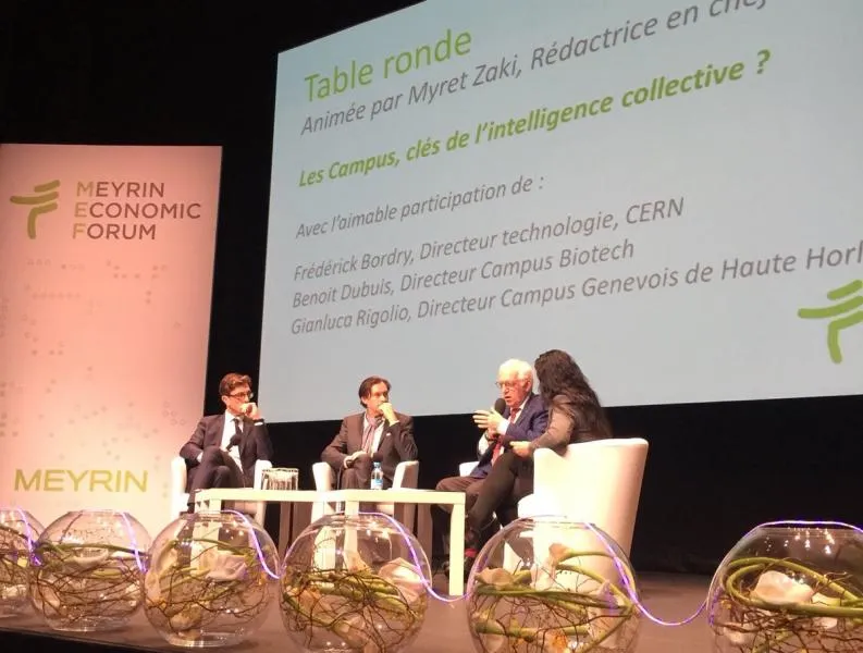 rédérick Bordry, Director for Accelerators and Technology, explaining that a common goal is the basis of a great collaboration.