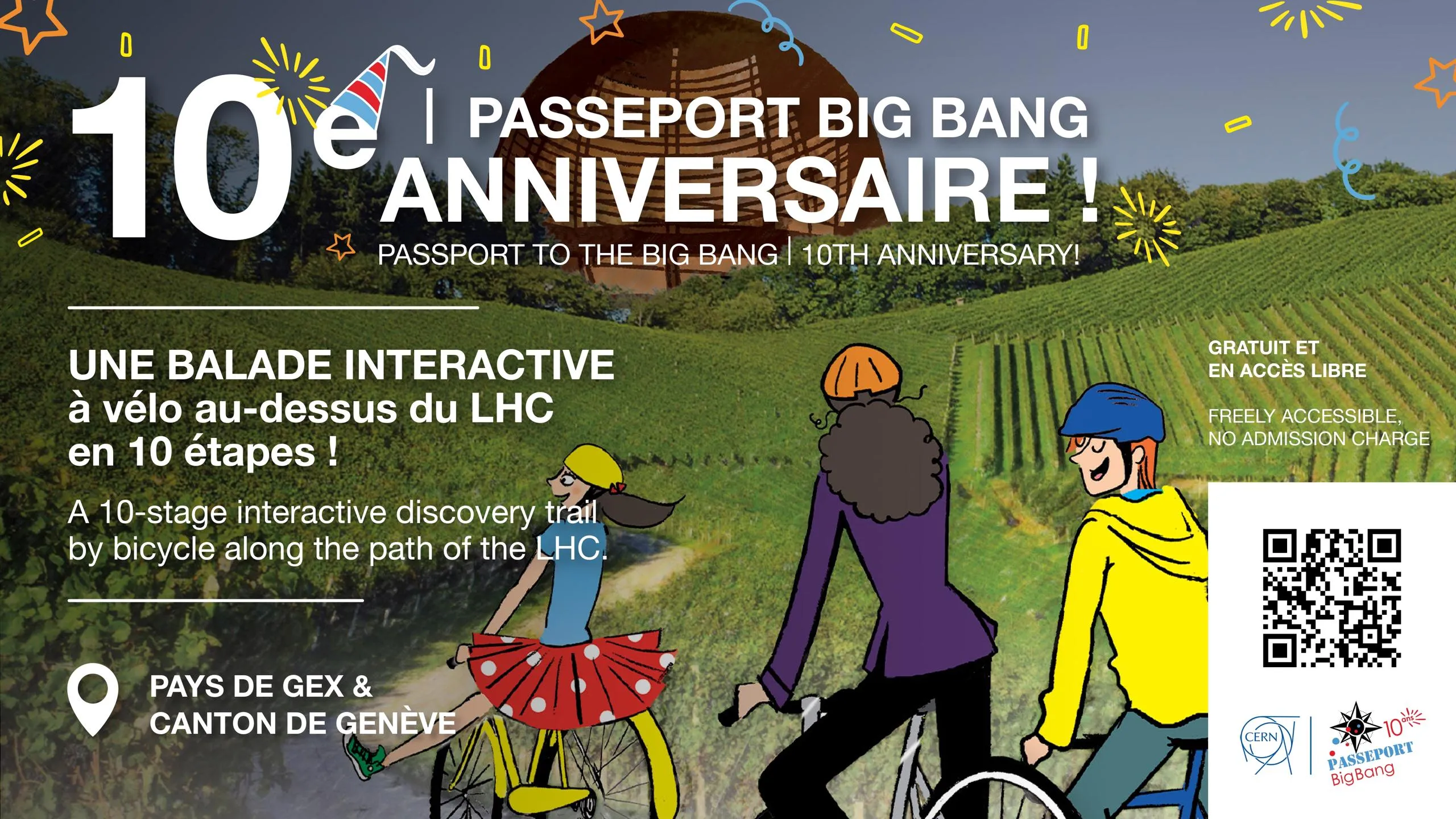 Joyeux anniversaire au Passeport Big Bang !