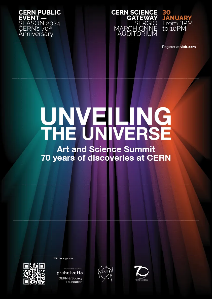 Poster unveilig the universe