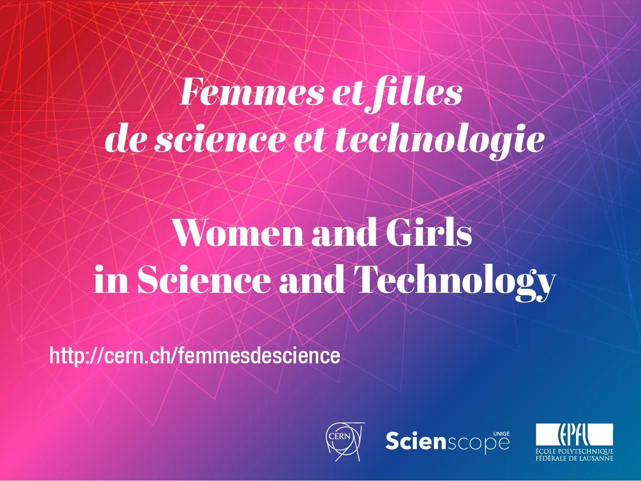 Registration open for “Women and Girls in Science and Technology”