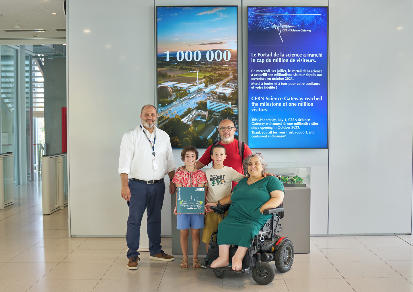 The Science Gateway passes the million mark