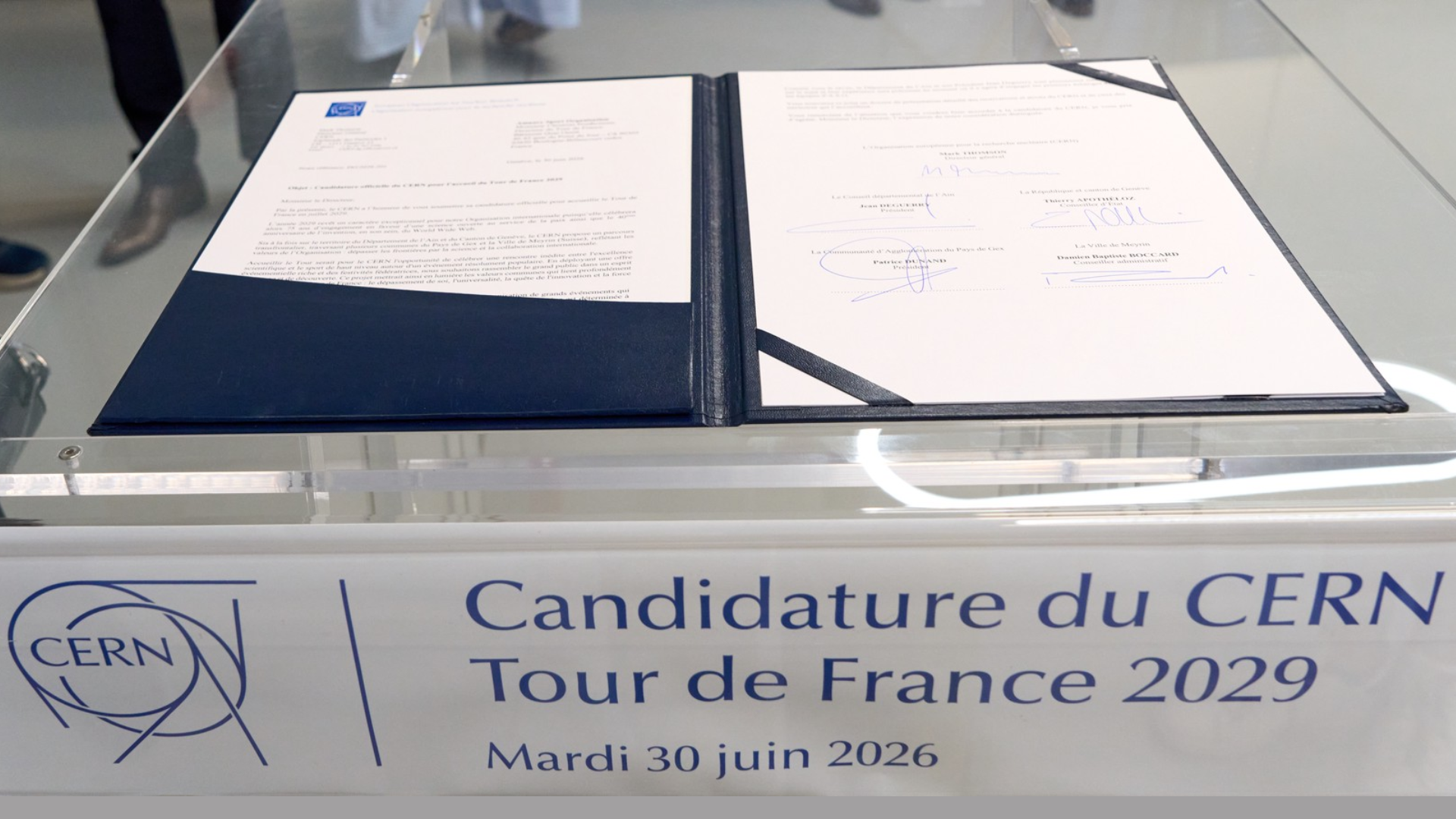 Le CERN candidat pour accueillir le Tour de France